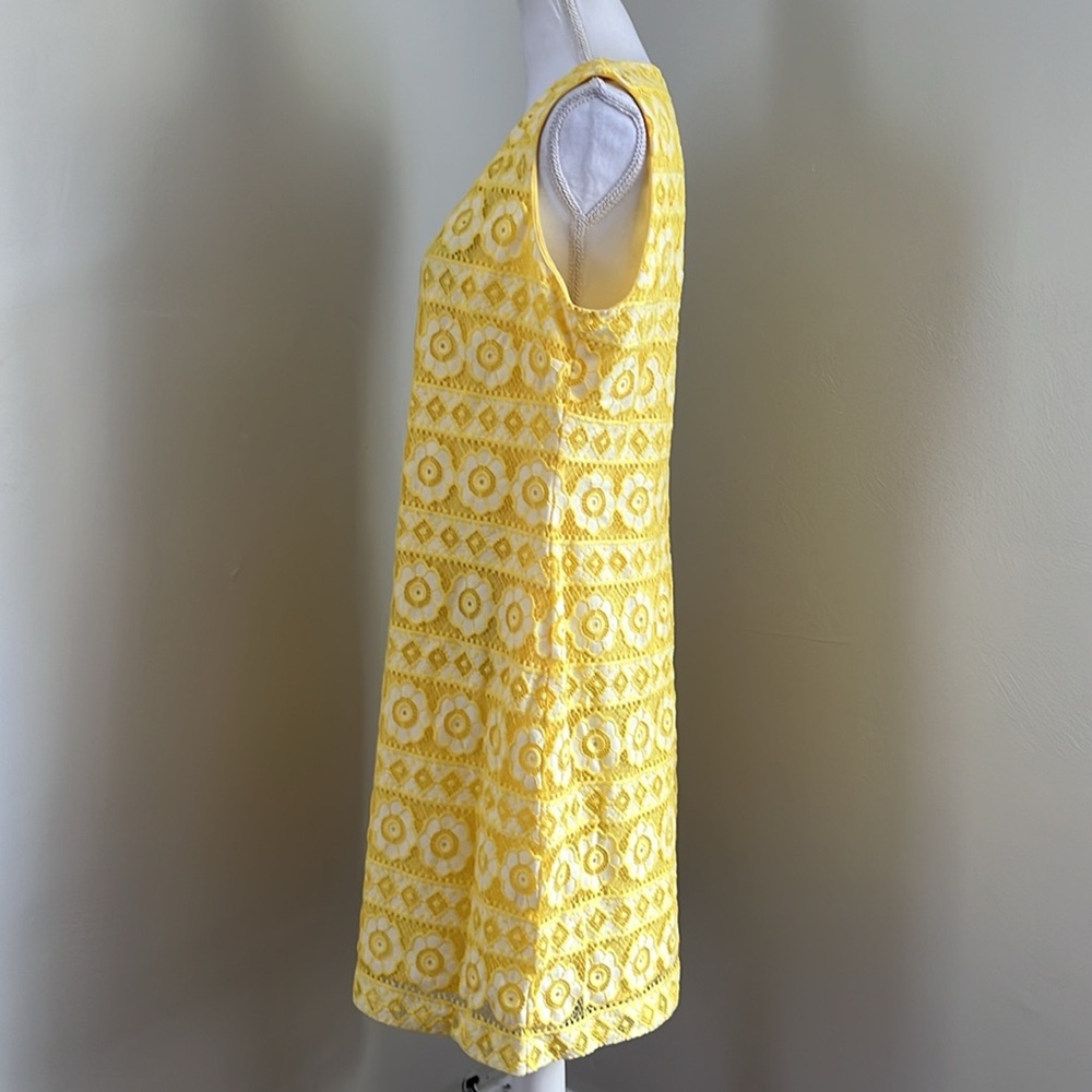 Tommy Hilfiger Women's Floral Lace Sleeveless Sheath Dress - Picture 9 of 11